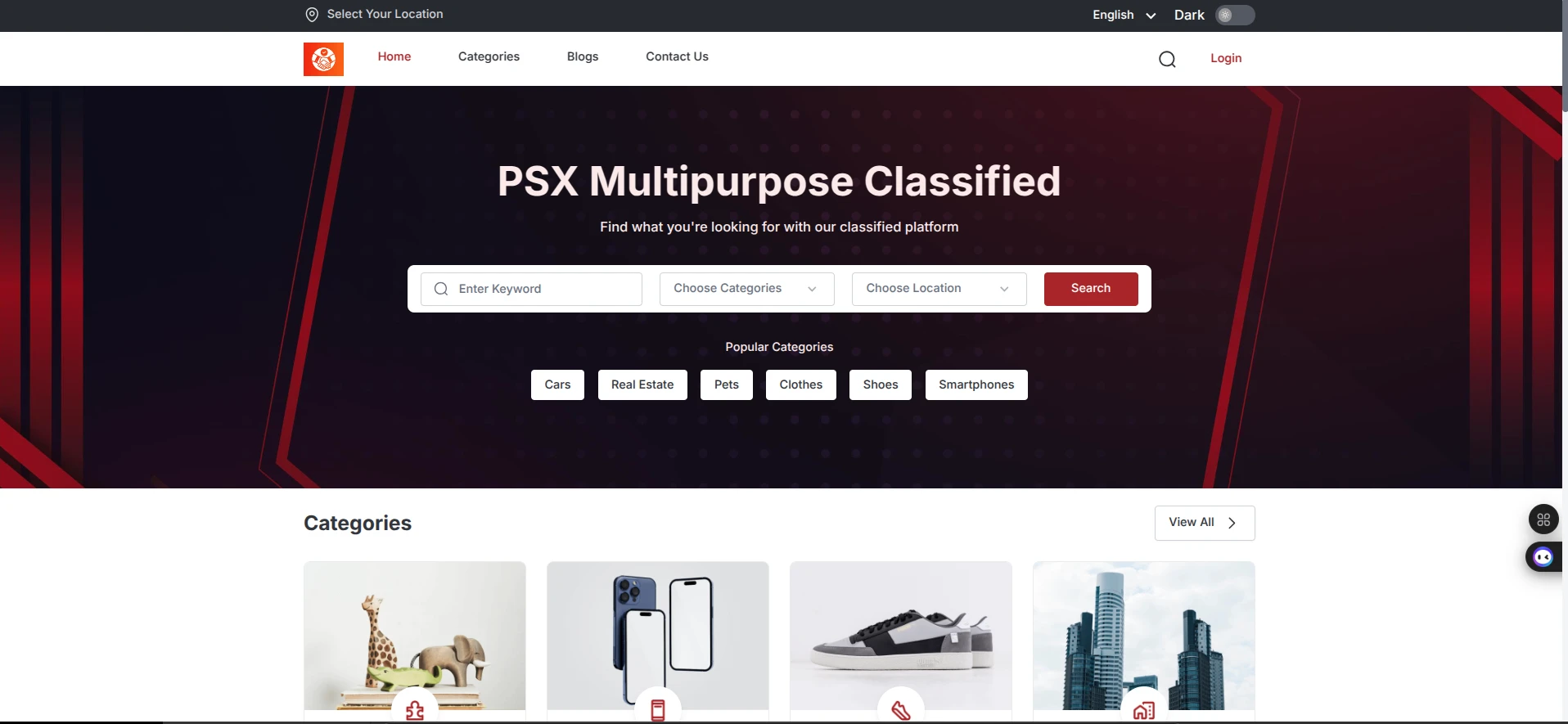 PSX Multipurpose Classified App preview